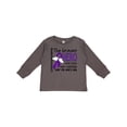 thumbnail image 1 of Inktastic Alzheimer's Disease Bravest Hero I Ever Knew 1 Boys or Girls Long Sleeve Toddler T-Shirt, 1 of 5