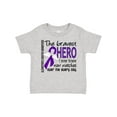 thumbnail image 1 of Inktastic Alzheimer's Disease Bravest Hero I Ever Knew 1 Boys or Girls Toddler T-Shirt, 1 of 5
