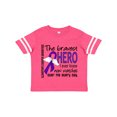 thumbnail image 1 of Inktastic Alzheimer's Disease Bravest Hero I Ever Knew 1 Boys or Girls Toddler T-Shirt, 1 of 5