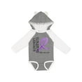 thumbnail image 1 of Inktastic Alzheimers Awareness- Fight, care, cure Boys or Girls Long Sleeve Baby Bodysuit, 1 of 5