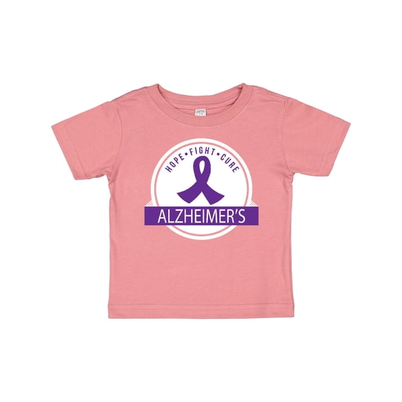 Inktastic Alzheimers Awareness Month Hope Fight Cure Boys or Girls Baby T-Shirt