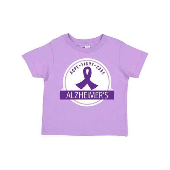 Inktastic Alzheimers Awareness Month Hope Fight Cure Boys or Girls Toddler T-Shirt