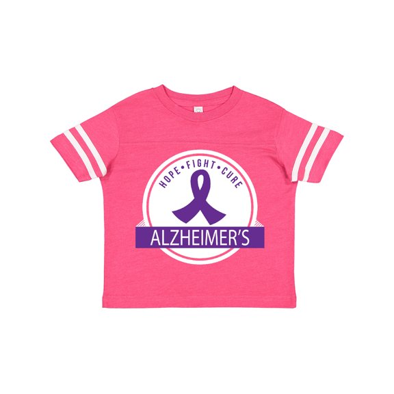 Inktastic Alzheimers Awareness Month Hope Fight Cure Boys or Girls Toddler T-Shirt