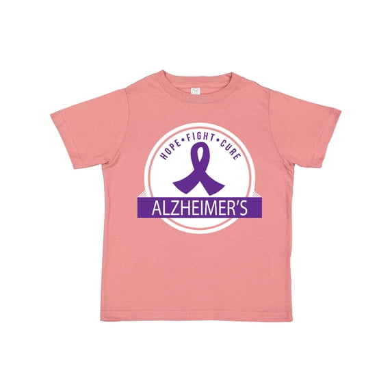 Inktastic Alzheimers Awareness Month Hope Fight Cure Boys or Girls Toddler T-Shirt
