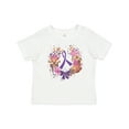 thumbnail image 1 of Inktastic Alzheimers Lupus Fibromyalgia Awareness Wreath Girls Baby T-Shirt, 1 of 5