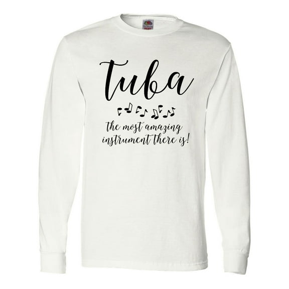 Inktastic Amazing Tuba Long Sleeve T-Shirt