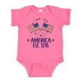 thumbnail image 1 of Inktastic America Est 1776 4th of July Boys or Girls Baby Bodysuit, 1 of 5