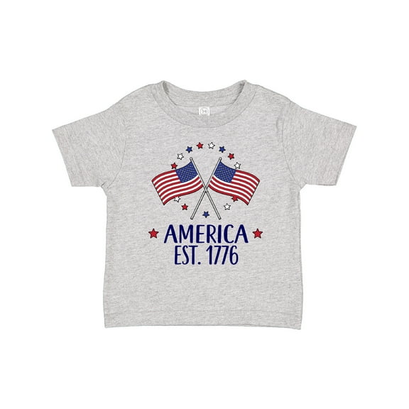 Inktastic America Est 1776 4th of July Boys or Girls Toddler T-Shirt