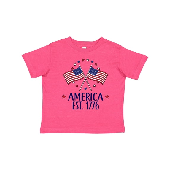 Inktastic America Est 1776 4th of July Boys or Girls Toddler T-Shirt