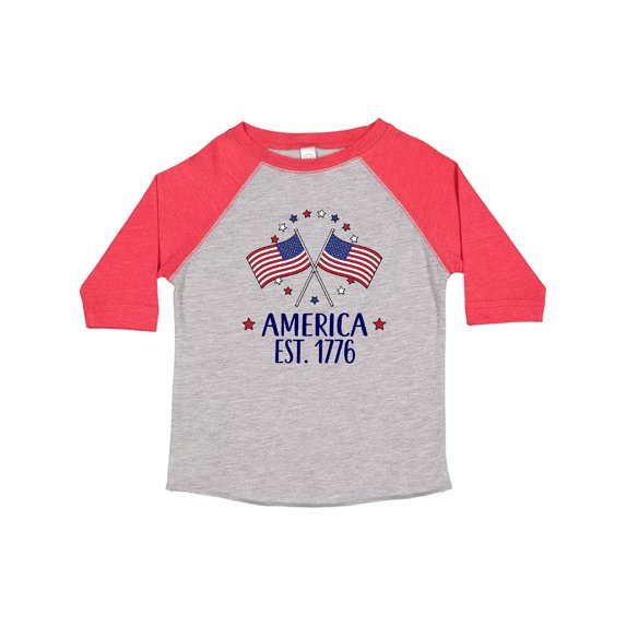 Inktastic America Est 1776 4th of July Boys or Girls Toddler T-Shirt