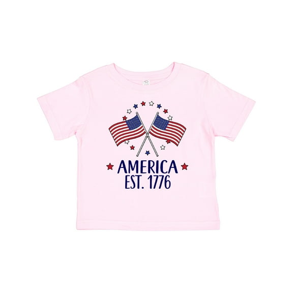 Inktastic America Est 1776 4th of July Boys or Girls Toddler T-Shirt