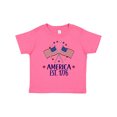 thumbnail image 1 of Inktastic America Est 1776 4th of July Boys or Girls Toddler T-Shirt, 1 of 5