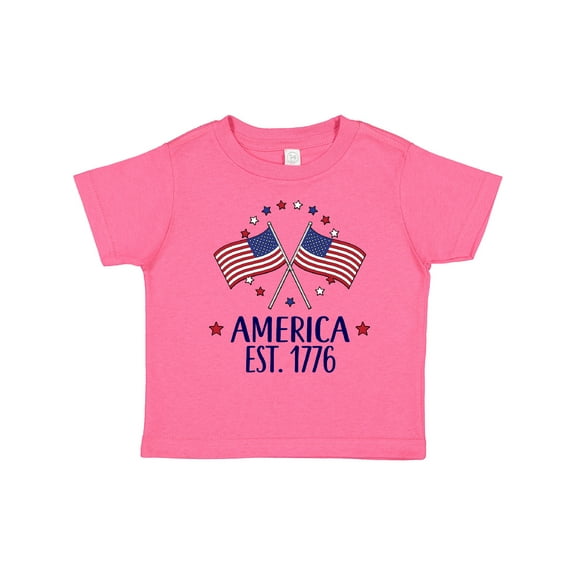 Inktastic America Est 1776 4th of July Boys or Girls Toddler T-Shirt