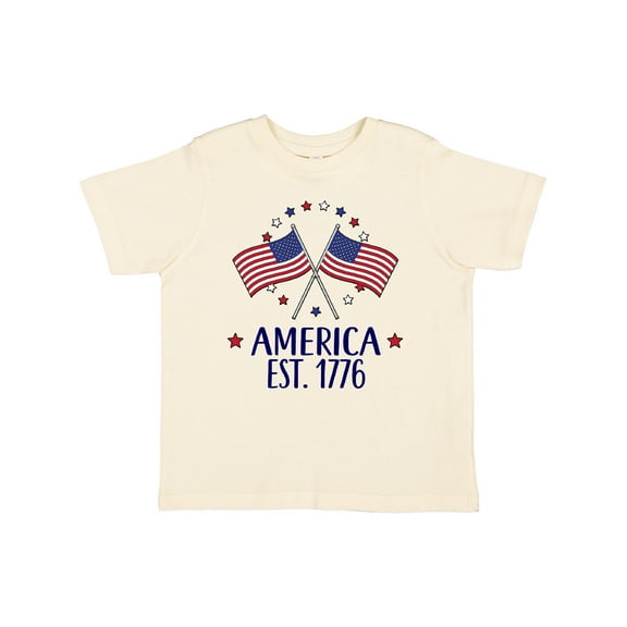 Inktastic America Est 1776 4th of July Boys or Girls Toddler T-Shirt