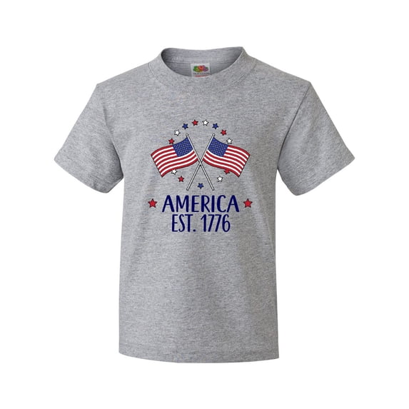 Inktastic America Est 1776 4th of July Youth T-Shirt