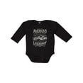 thumbnail image 1 of Inktastic America's  Highway Classic Car Boys Long Sleeve Baby Bodysuit, 1 of 5