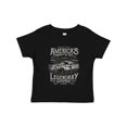 thumbnail image 1 of Inktastic America's  Highway Classic Car Boys Toddler T-Shirt, 1 of 5