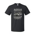 thumbnail image 1 of Inktastic America's  Highway Classic Car T-Shirt, 1 of 5