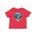 thumbnail image 1 of Inktastic America with Eagle Shield and Banner Boys or Girls Baby T-Shirt, 1 of 5