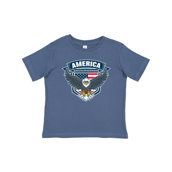 Inktastic America with Eagle Shield and Banner Boys or Girls Baby T-Shirt