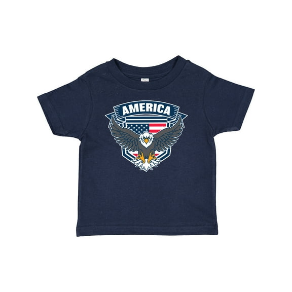 Inktastic America with Eagle Shield and Banner Boys or Girls Baby T-Shirt