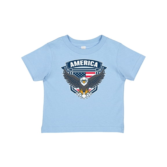 Inktastic America with Eagle Shield and Banner Boys or Girls Baby T-Shirt