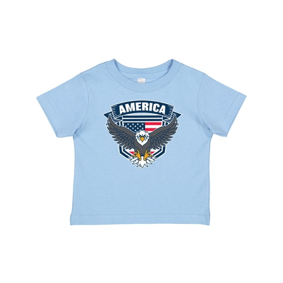 Inktastic America with Eagle Shield and Banner Boys or Girls Baby T-Shirt