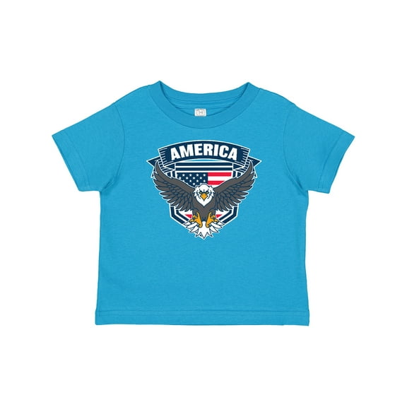 Inktastic America with Eagle Shield and Banner Boys or Girls Baby T-Shirt
