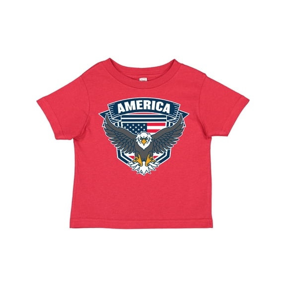 Inktastic America with Eagle Shield and Banner Boys or Girls Toddler T-Shirt