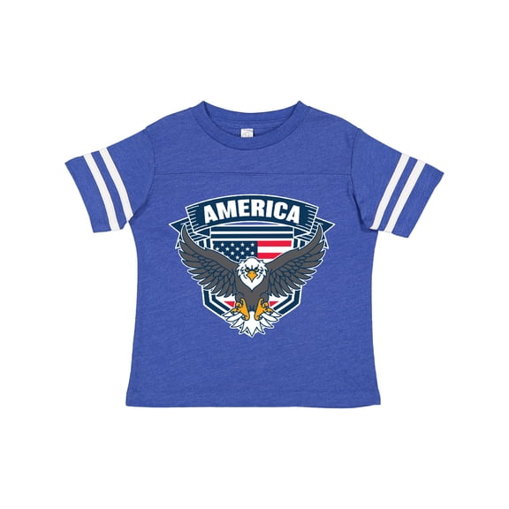 Inktastic America with Eagle Shield and Banner Boys or Girls Toddler T-Shirt