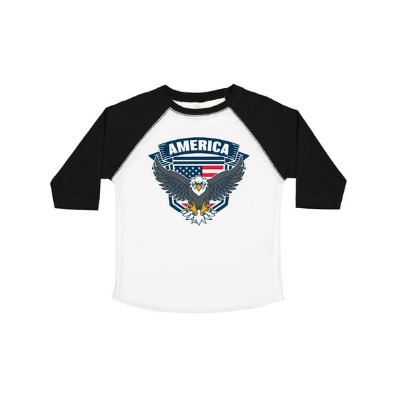 Inktastic America with Eagle Shield and Banner Boys or Girls Toddler T-Shirt