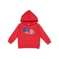 thumbnail image 1 of Inktastic American Flag Design Toddler Hoodie, 1 of 4