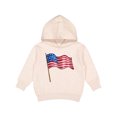 thumbnail image 1 of Inktastic American Flag Design Toddler Hoodie, 1 of 4