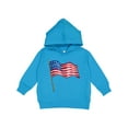 thumbnail image 1 of Inktastic American Flag Design Toddler Hoodie, 1 of 4