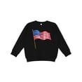 thumbnail image 1 of Inktastic American Flag Design Youth Sweatshirt, 1 of 4