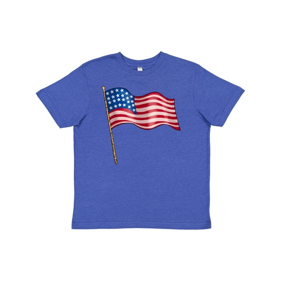 Inktastic American Flag Design Youth T-Shirt