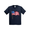 thumbnail image 1 of Inktastic American Flag Design Youth T-Shirt, 1 of 5