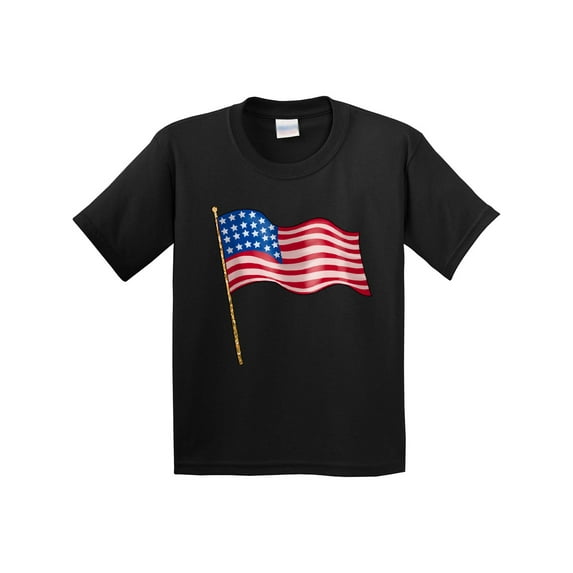 Inktastic American Flag Design Youth T-Shirt