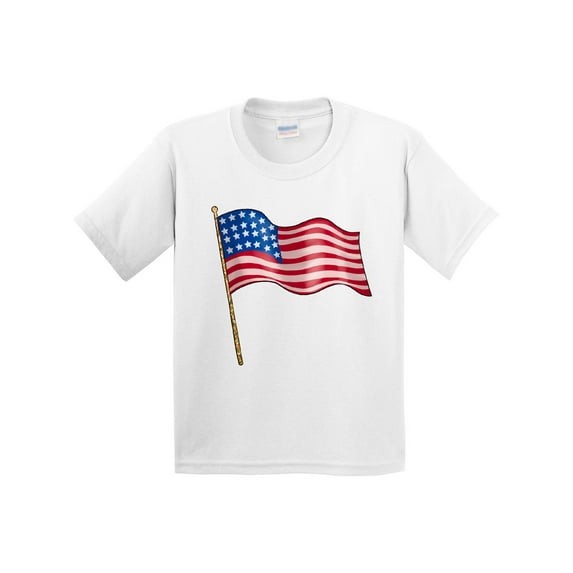 Inktastic American Flag Design Youth T-Shirt