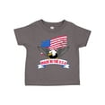 thumbnail image 1 of Inktastic American Flag Made in the USA with Bald Eagle Boys or Girls Toddler T-Shirt, 1 of 5