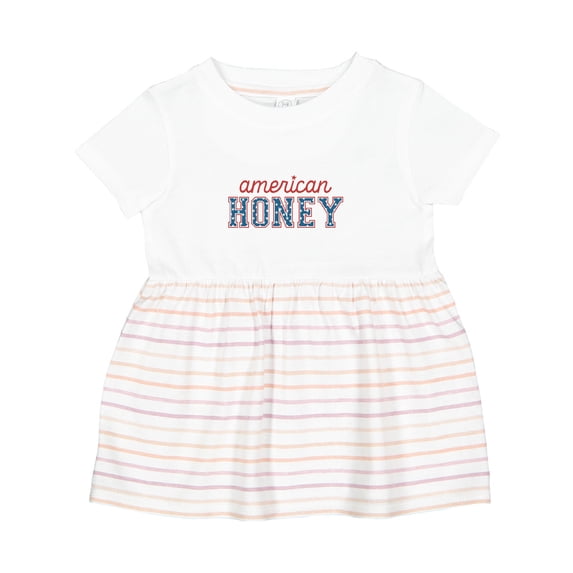 Inktastic American Honey Girls Baby Dress