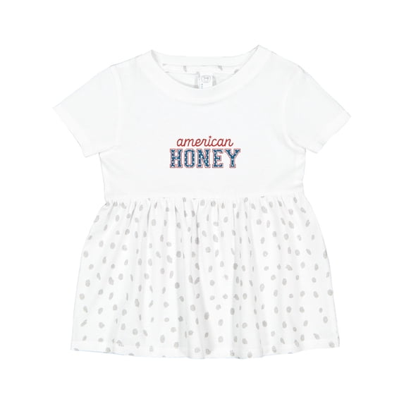Inktastic American Honey Girls Baby Dress