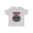 thumbnail image 1 of Inktastic American Muscle Car Boys or Girls Toddler T-Shirt, 1 of 5