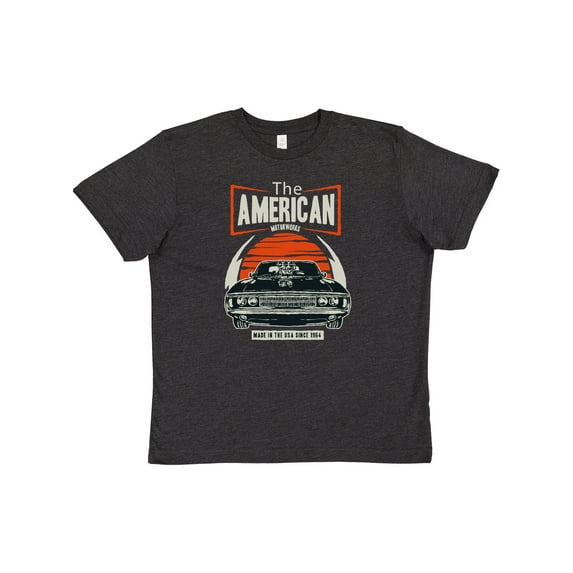 Inktastic American Muscle Vintage Car Youth T-Shirt