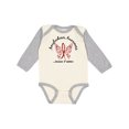 thumbnail image 1 of Inktastic Amyloidosis Butterfly 6.1 Boys Long Sleeve Baby Bodysuit, 1 of 5