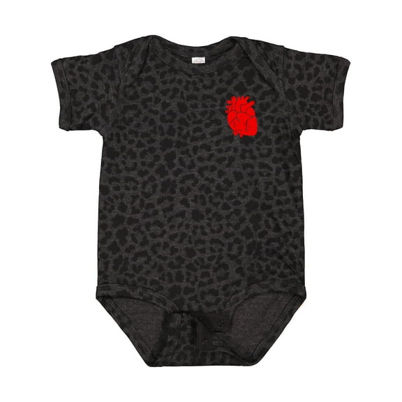 Inktastic Anatomical Heart Boys or Girls Baby Bodysuit