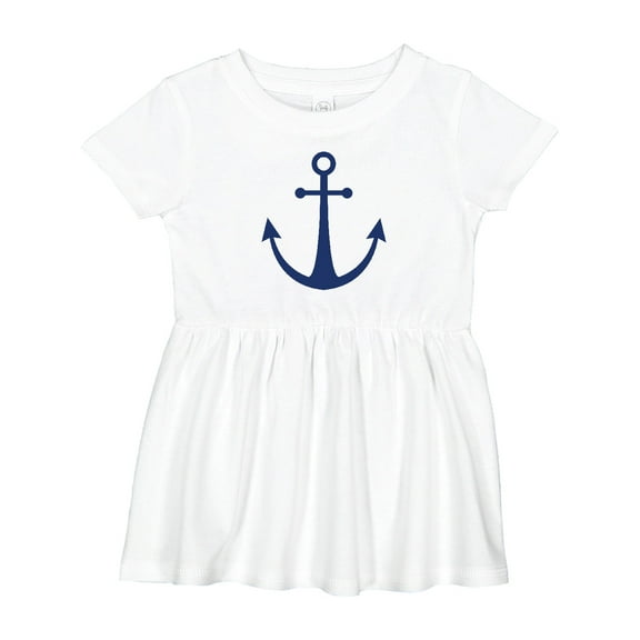 Inktastic Anchor Nautical Girls Baby Dress