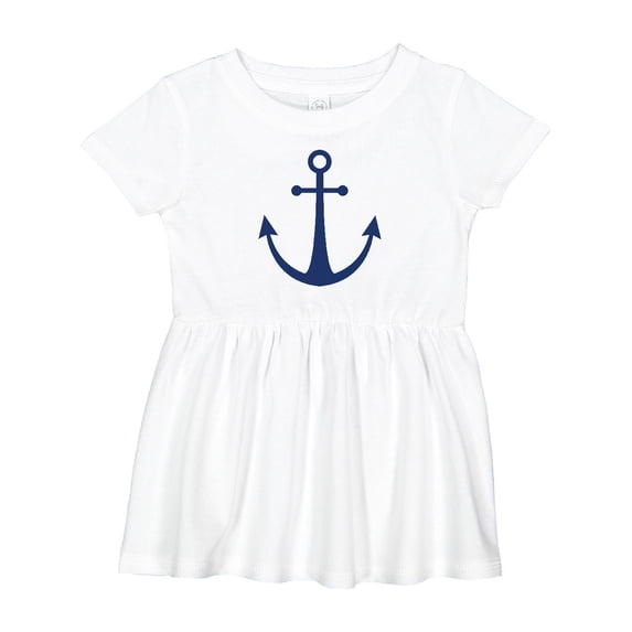 Inktastic Anchor Nautical Girls Baby Dress