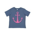 thumbnail image 1 of Inktastic Anchor Nautical Pink Girls Toddler T-Shirt, 1 of 5