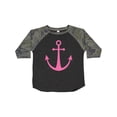 thumbnail image 1 of Inktastic Anchor Nautical Pink Girls Toddler T-Shirt, 1 of 5